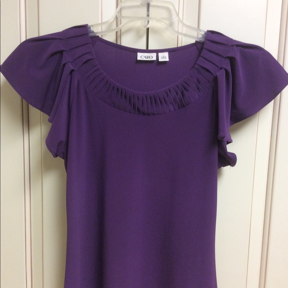 Purple blouse